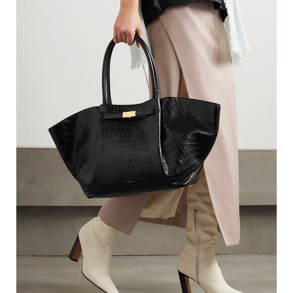 DeMellier London New York Bag – Black Croc Effect (Brand New) - Picture 5 of 10